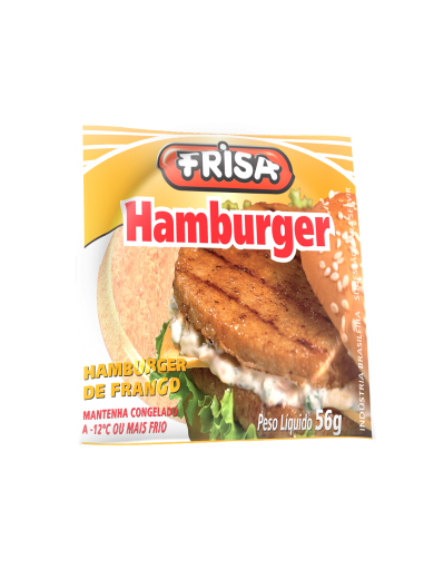 HAMBURGUER FRANGO BASSA 160G .CX 1,595
