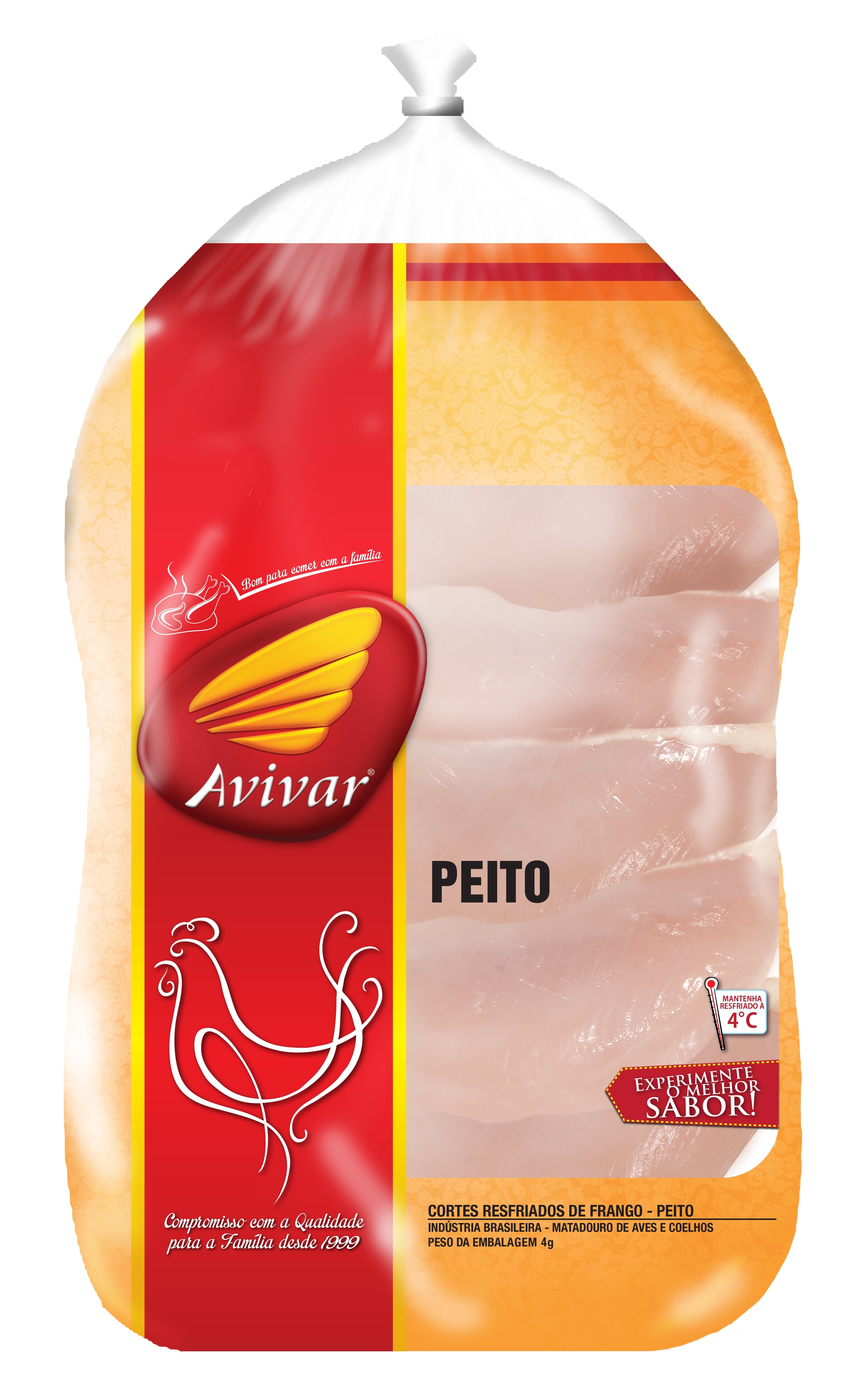 PEITO FRANGO RARA.AVIVAR IND.CX 20KG