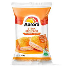 STEAK RECH C/PRES&QUEIJO AURORA 25X120G