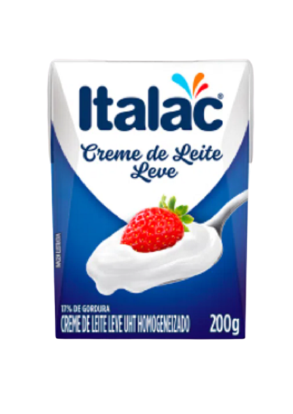 CREME DE LEITE ITALAC CX 24X200ML