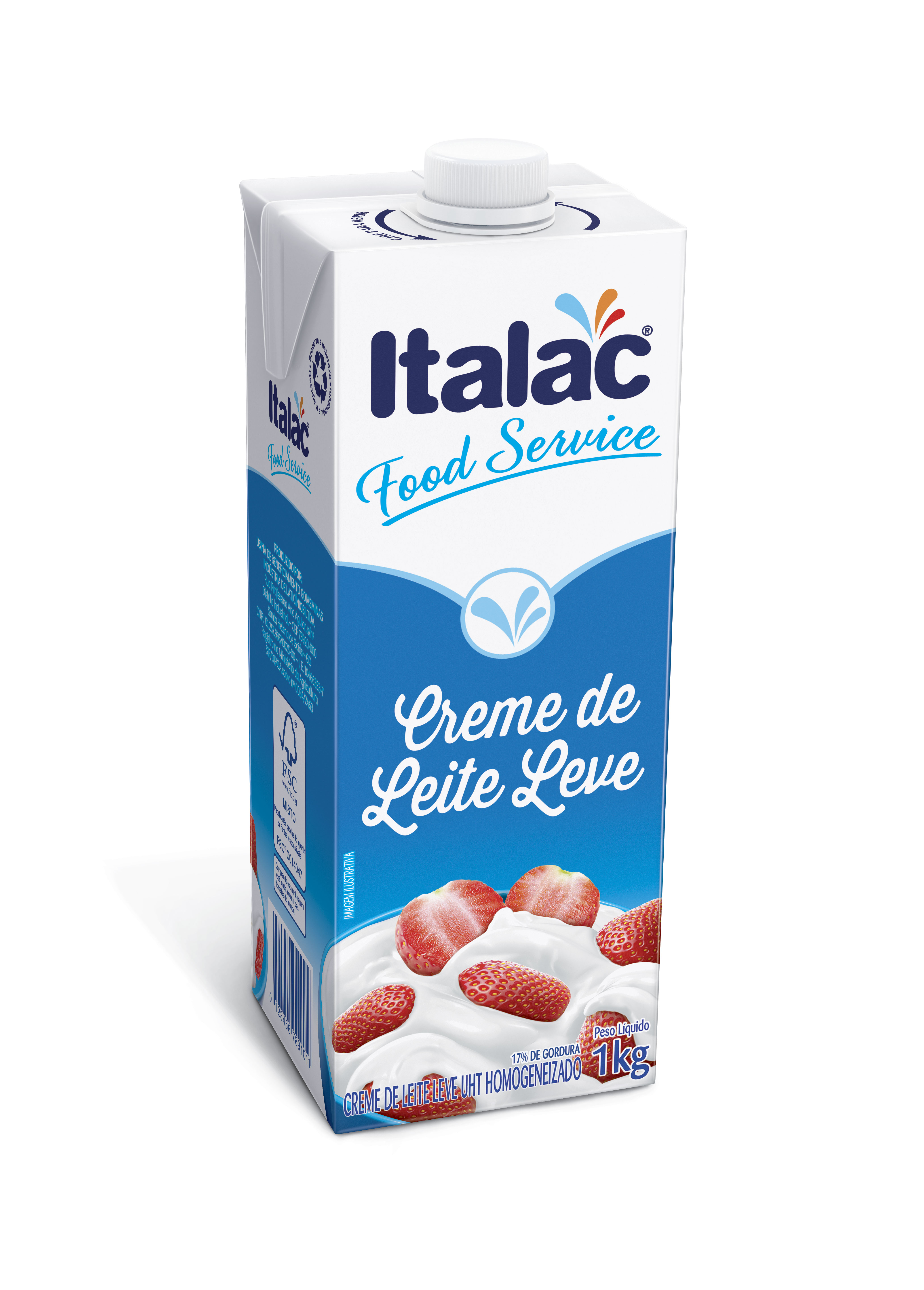 CREME DE LEITE ITALAC 12X1,030LT