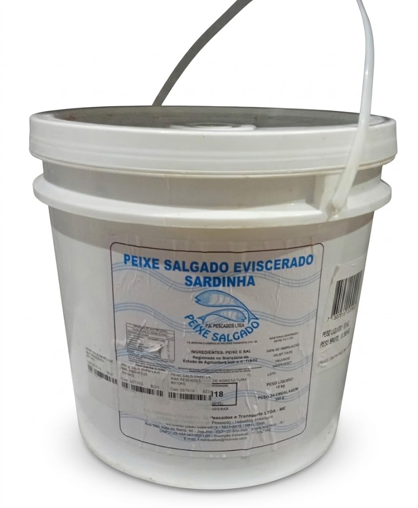 PEIXE SARDINHA LAJE MAX PESCADOS BD10KG
