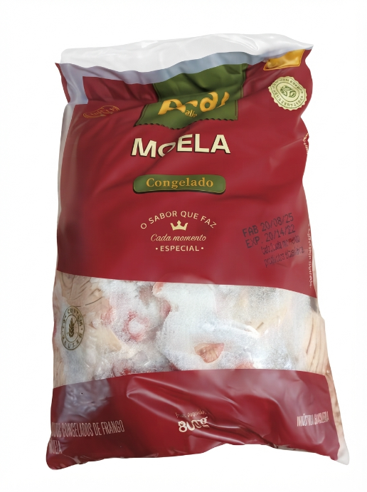 MOELA FRANGO REAL  PCT800G CX20KG
