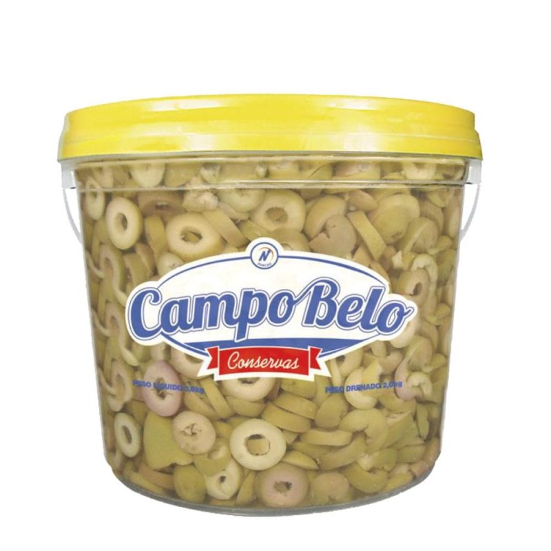 AZEITONA VERDE FATIADA CAMPO BELO BD2KG